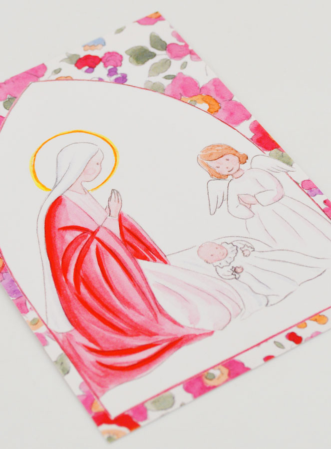Image de Baptême - Vierge Marie et Ange-Gardien (pic 3)