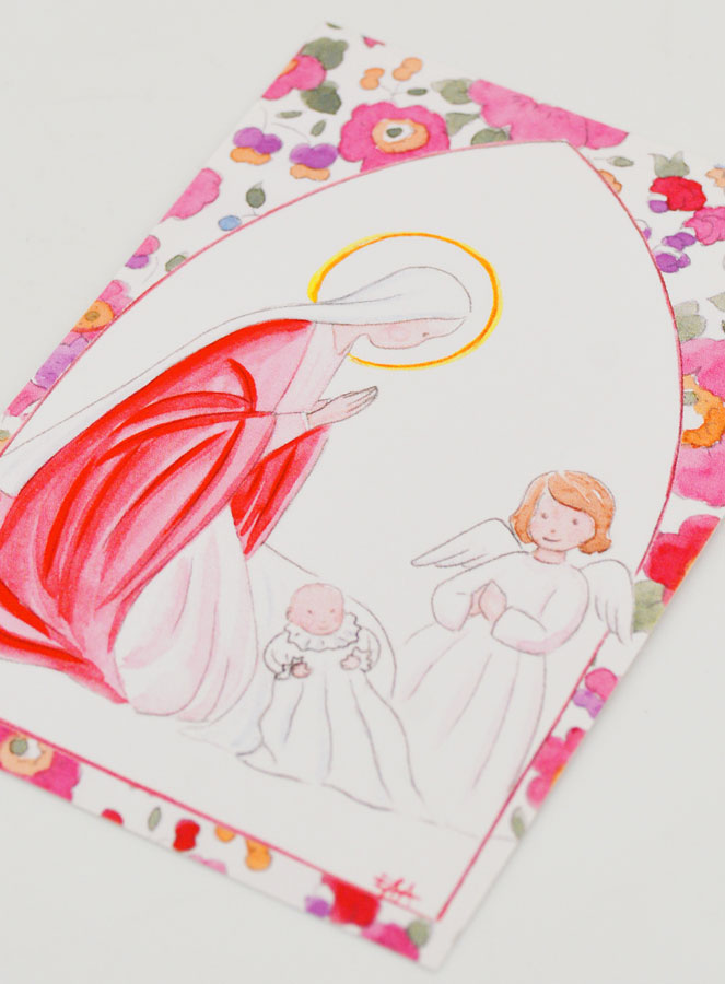 Image de Baptême - Vierge Marie et Ange-Gardien (pic 4)