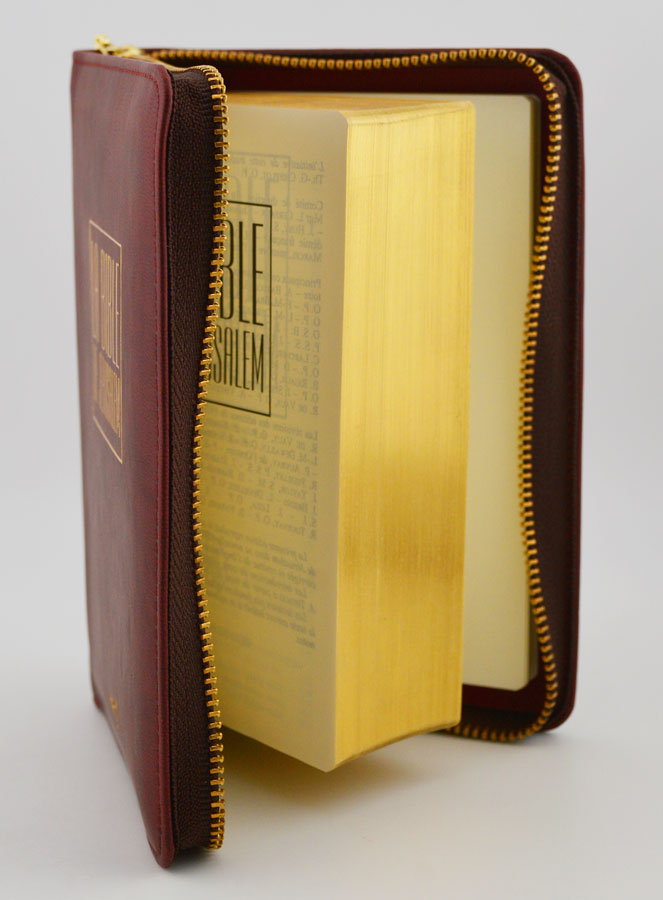 La Bible de Jérusalem de Voyage - Zippée Bordeaux (pic 3)