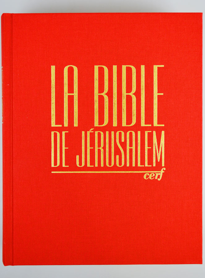 La Bible de Jérusalem - Grand Format Reliée rouge sous coffret (pic 1)
