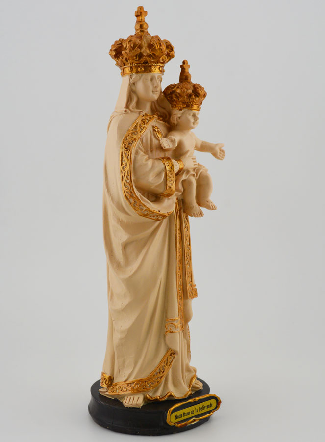 Statue Notre Dame de la Délivrande - 20 cm (pic 3)