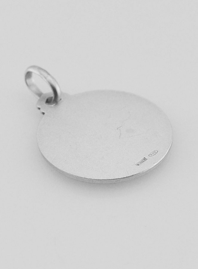 Médaille de Baptême Saint Joseph en Argent Massif (pic 4)
