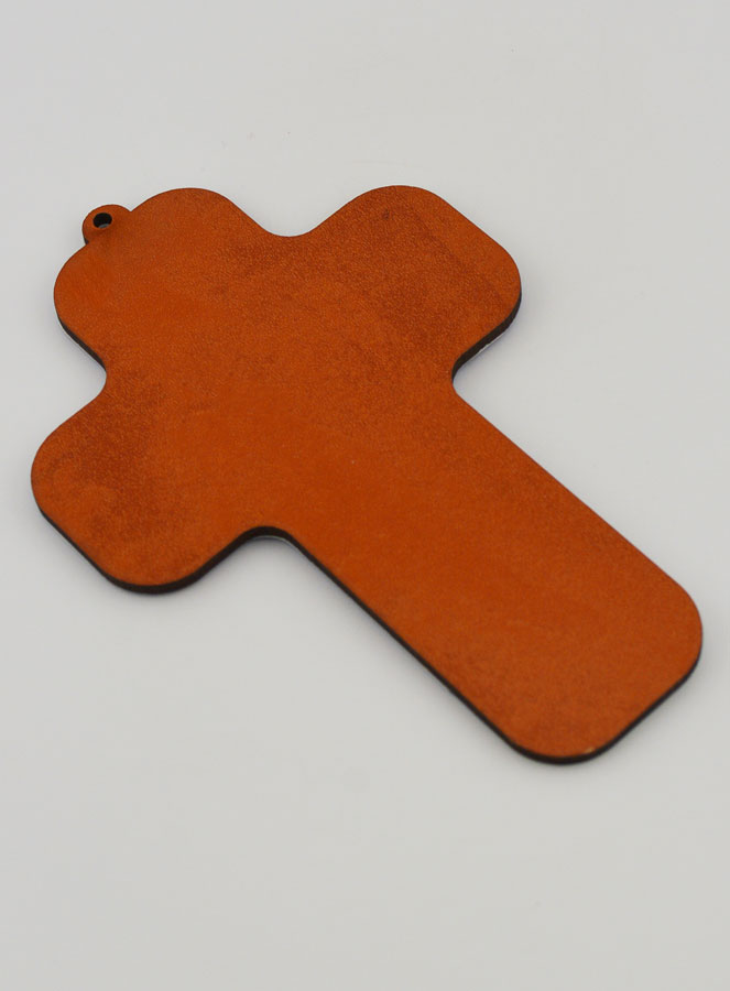 Croix en Bois Ange Musicien - Cadeau de Baptême (pic 4)