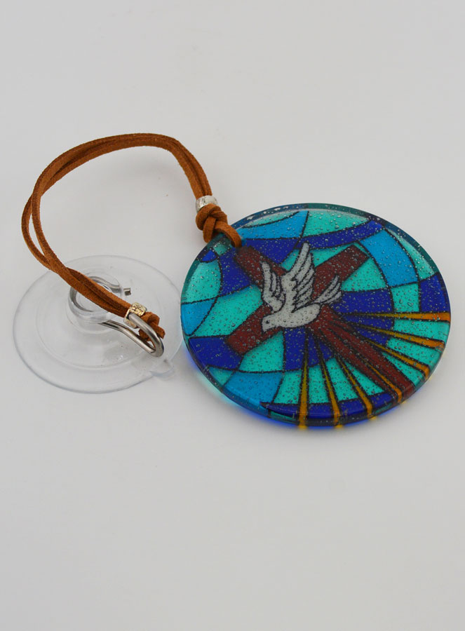 Cadeau de Baptême - Icône de Berceau en Verre (pic 4)