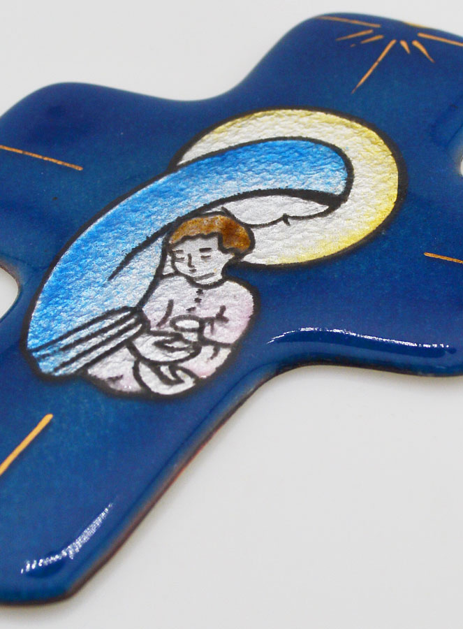 Croix Maternité de la Vierge en Emaux du Liban (pic 2)