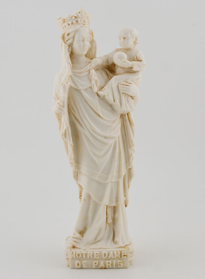 Statue Notre Dame de Paris - Cadeau de Baptême (pic 1)