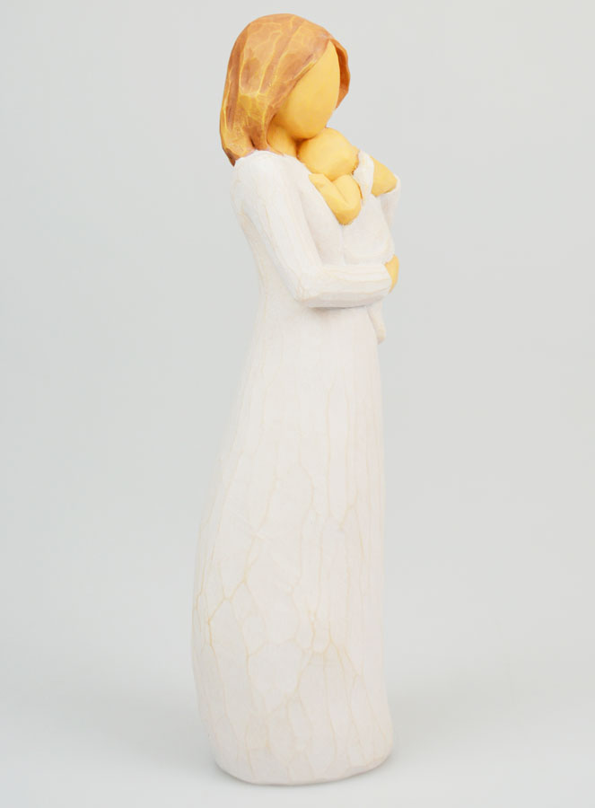 Statue Vierge Marie à l'Enfant - Cadeau de Baptême (pic 3)