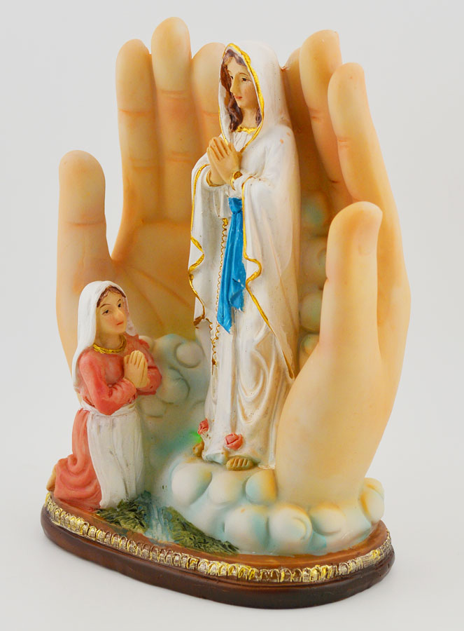 Statue Vierge Marie Lumineuse Prière (pic 2)