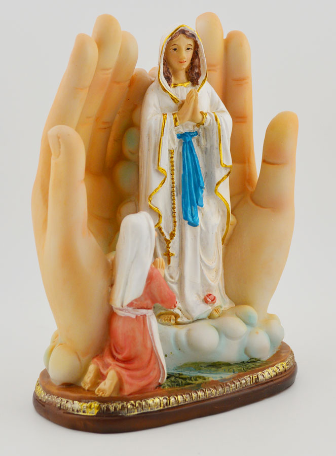 Statue Vierge Marie Lumineuse Prière (pic 3)