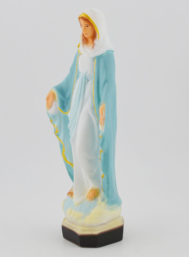 Statue Vierge Marie Miraculeuse 13 cm (pic 2)