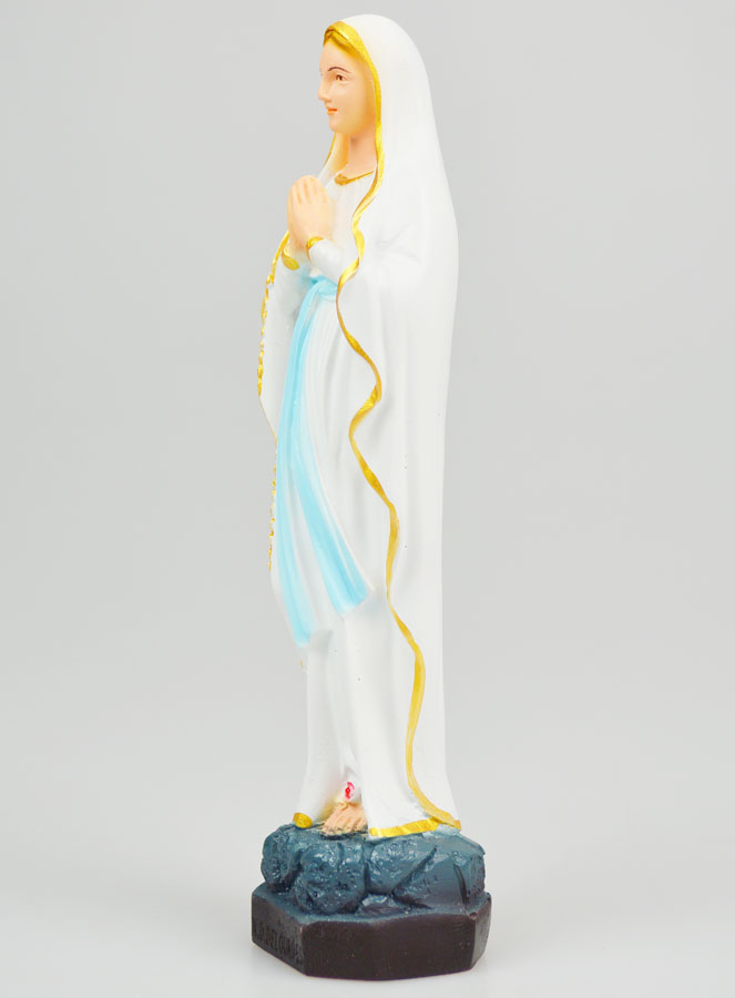 Statue Vierge Marie de Lourdes - 20 cm (pic 2)