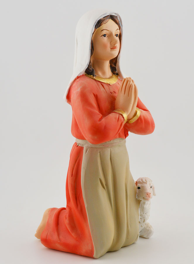Statue de Sainte Bernadette en Prière - 18 cm (pic 3)