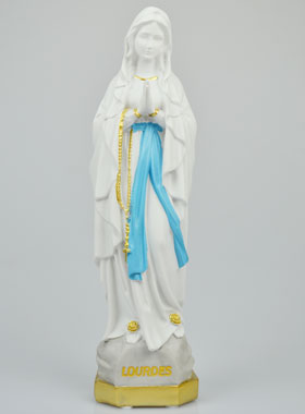 Statue Notre Dame de Lourdes - 30 cm (pic 1)