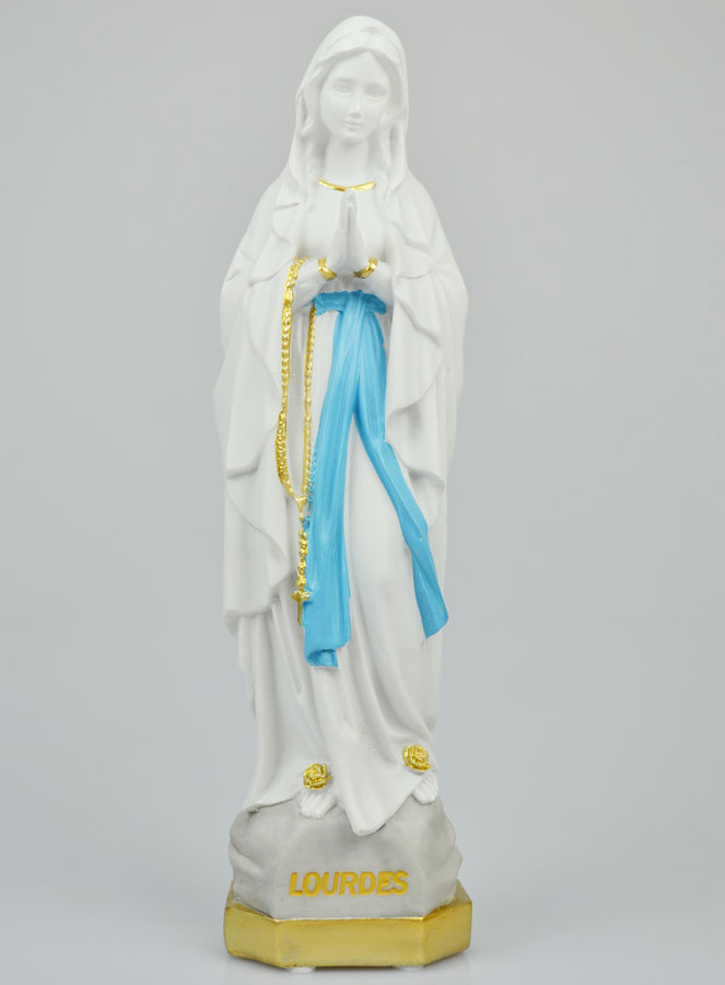Statue Notre Dame de Lourdes - 30 cm (pic 2)
