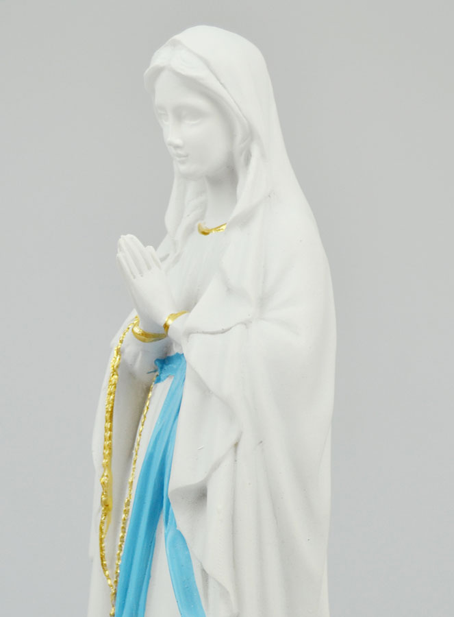 Statue Notre Dame de Lourdes - 30 cm (pic 3)
