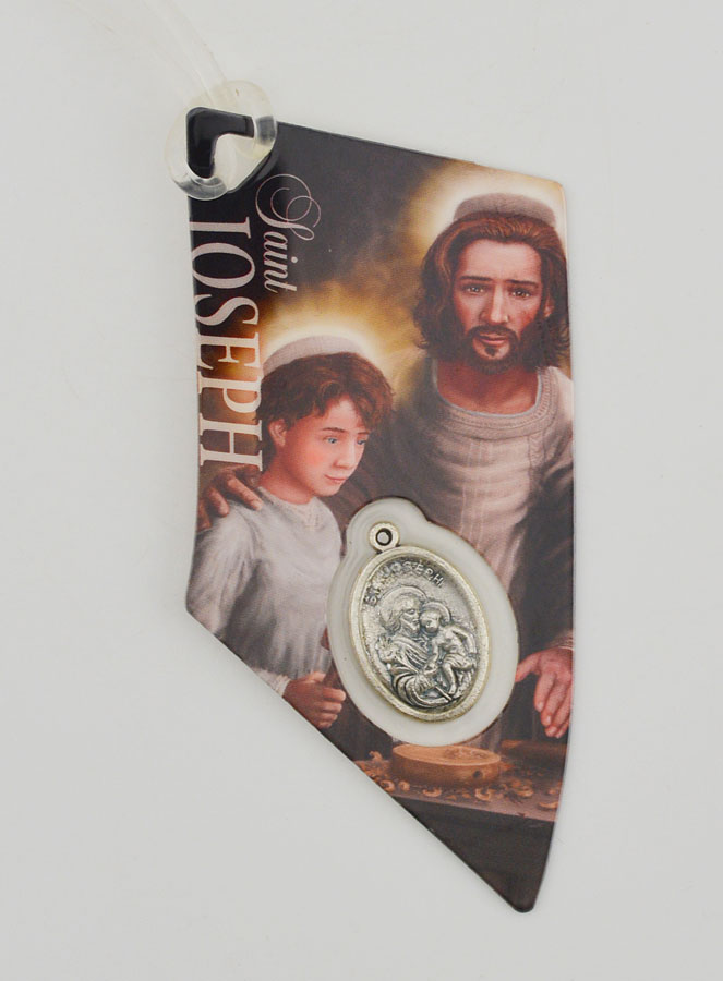 Plaque Auto Rétroviseur - Saint Joseph (pic 1)