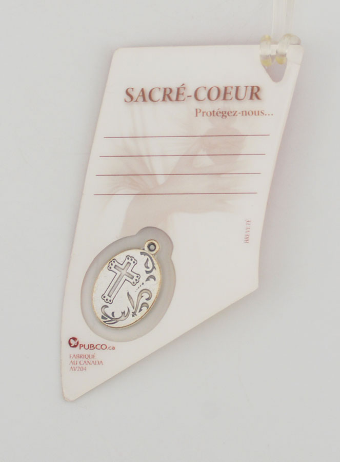 Plaque Auto Rétroviseur - Sacré Coeur de Jésus (pic 2)