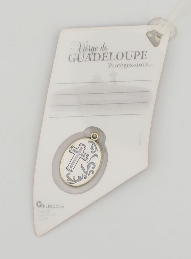 Plaque Auto Rétroviseur - Notre Dame de Guadalupe (pic 2)