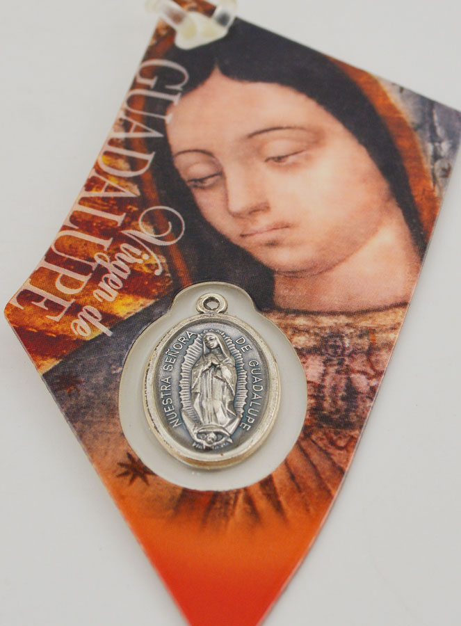 Plaque Auto Rétroviseur - Notre Dame de Guadalupe (pic 3)