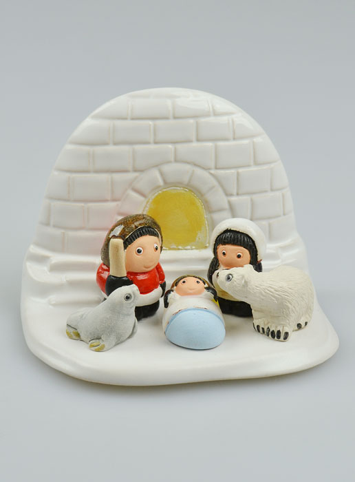 Crèche de Noël du Monde - Nativité Groënland (pic 1)