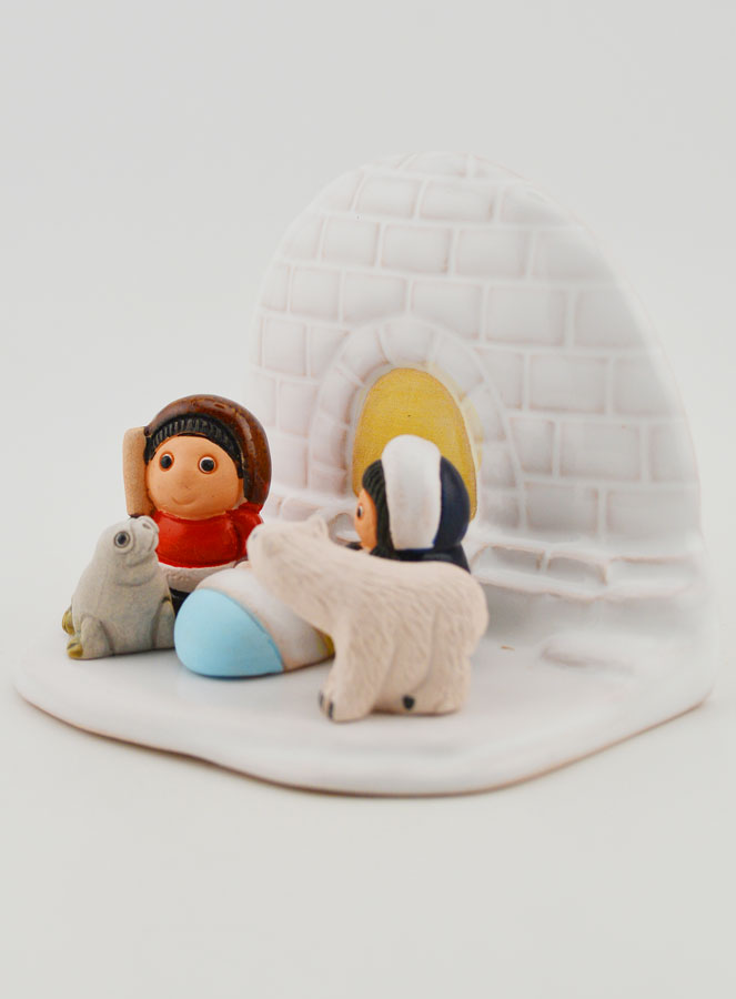 Crèche de Noël du Monde - Nativité Groënland (pic 3)