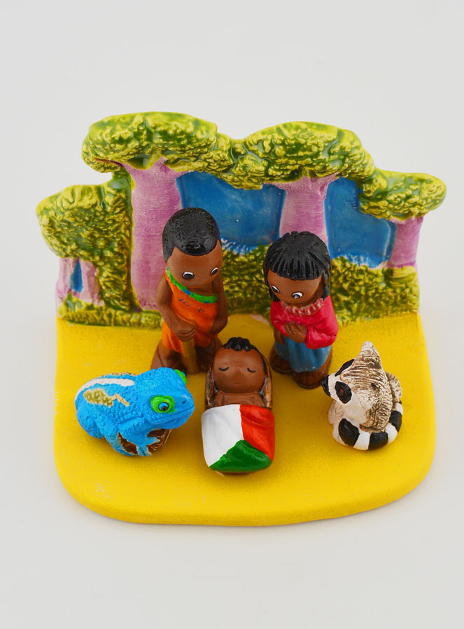 Crèche de Noël  - Nativité Madagascar (pic 2)