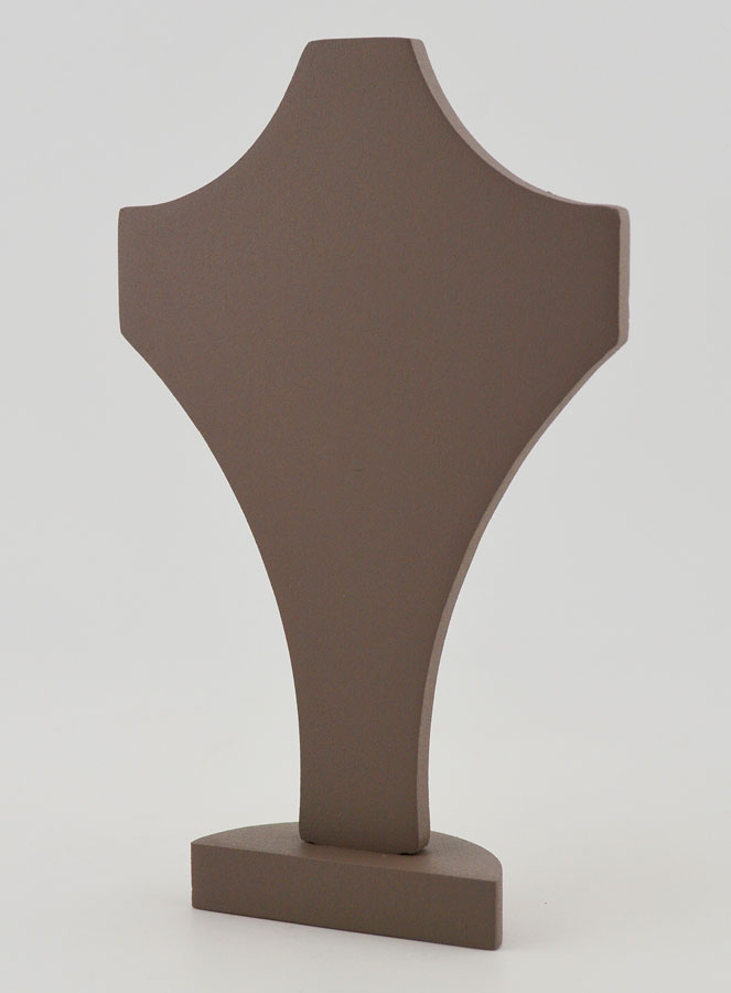 Crucifix Stylisé en Céramique et Bois (pic 4)