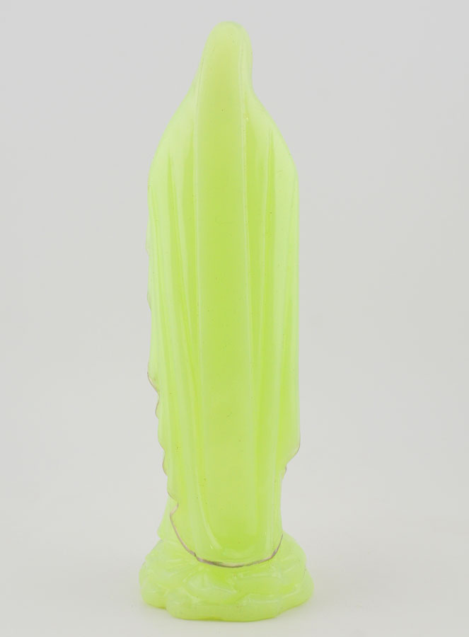 Statue Notre Dame de Lourdes Fluorescente - 18 cm (pic 4)