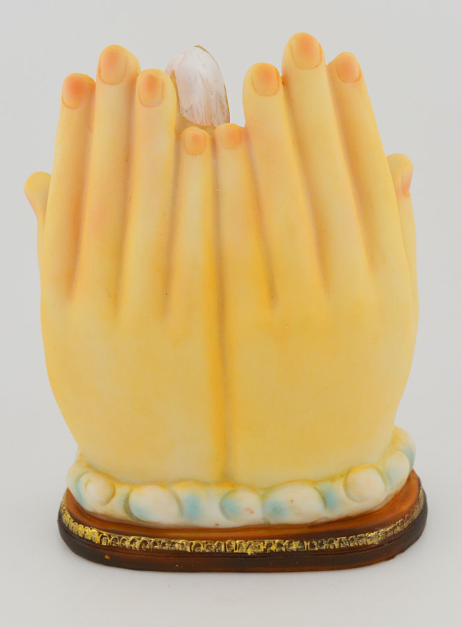 Statue Lumineuse Notre Dame de Lourdes - 14 cm (pic 4)