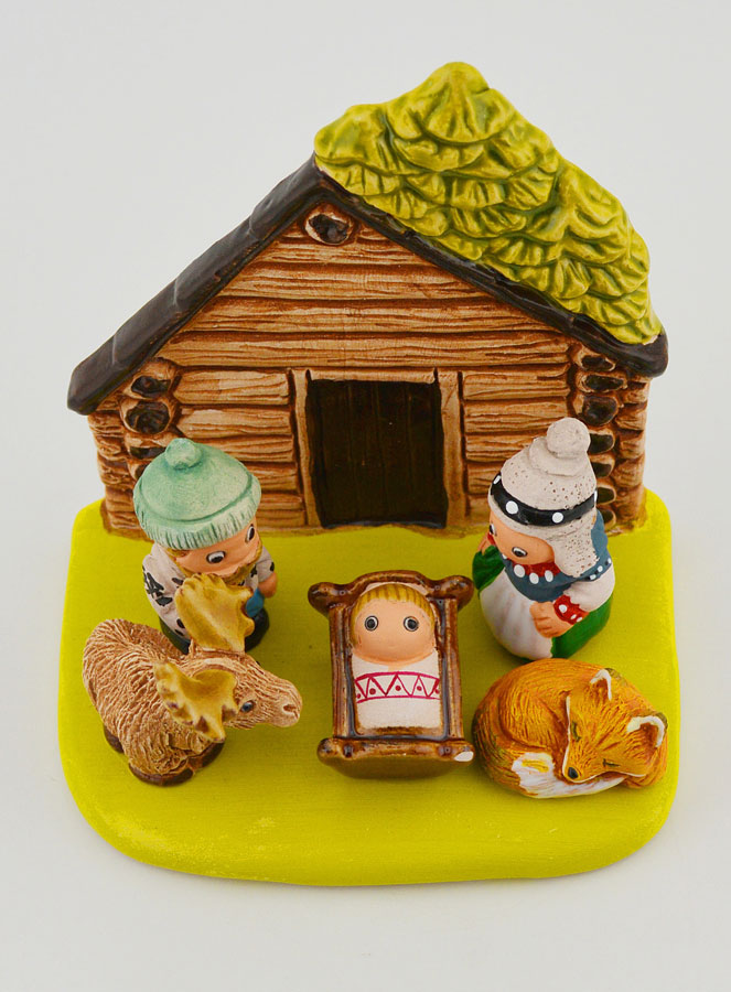 Crèche de Noël du Monde - Nativité Norvège (pic 2)