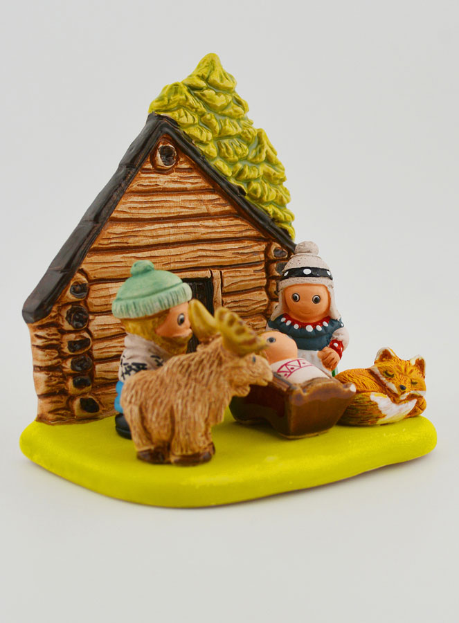 Crèche de Noël du Monde - Nativité Norvège (pic 4)