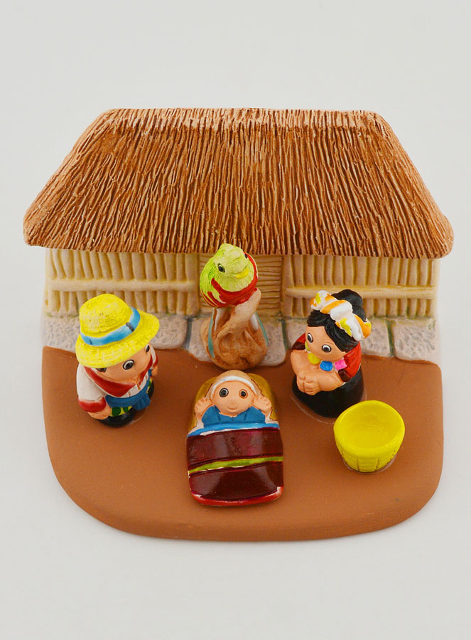 Crèche de Noël du Monde - Nativité Guatemala (pic 2)