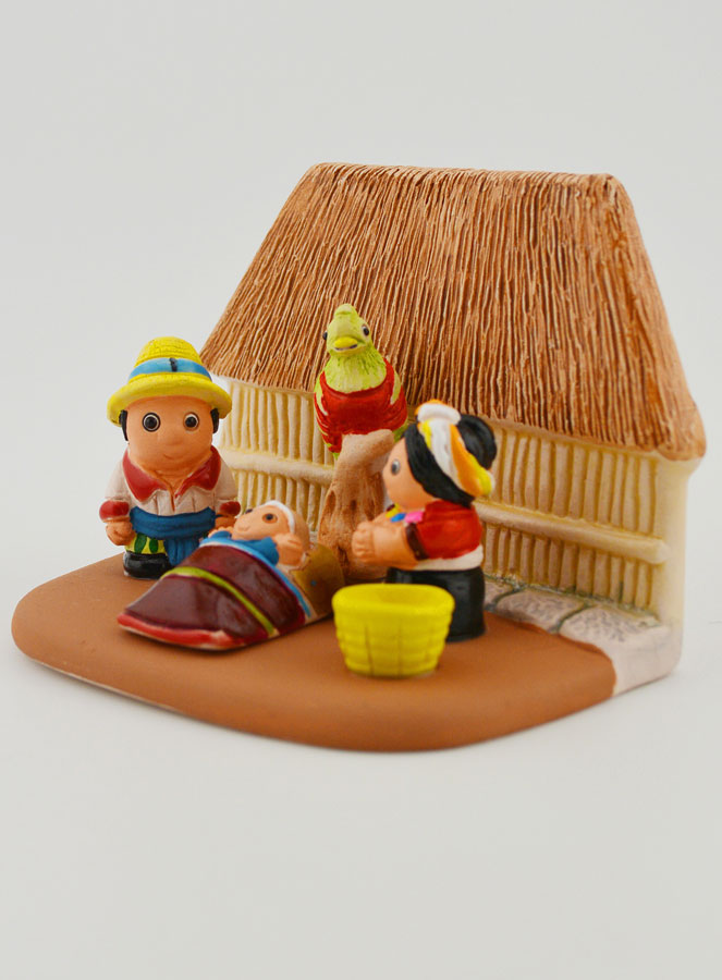 Crèche de Noël du Monde - Nativité Guatemala (pic 3)