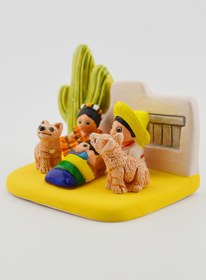 Crèche de Noël du Monde - Nativité Mexique (pic 3)