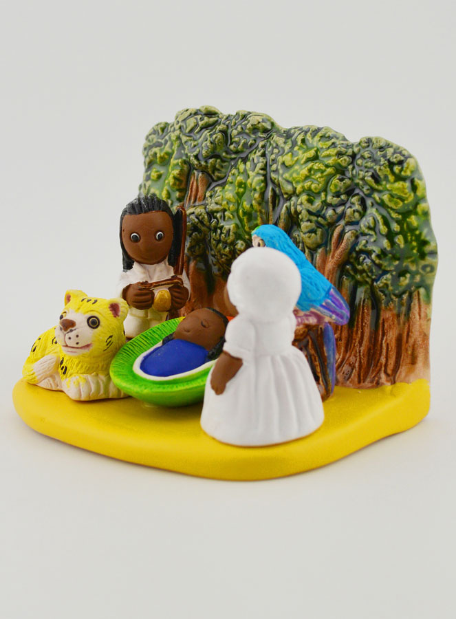 Crèche de Noël du Monde - Nativité Brésil (pic 3)