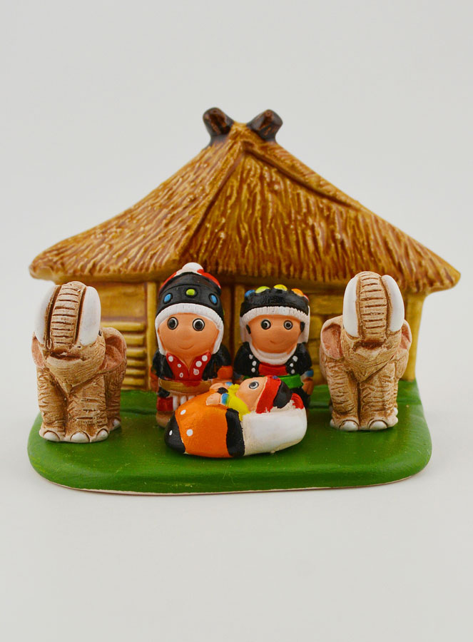 Crèche de Noël du Monde - Nativité Thaïlande (pic 1)