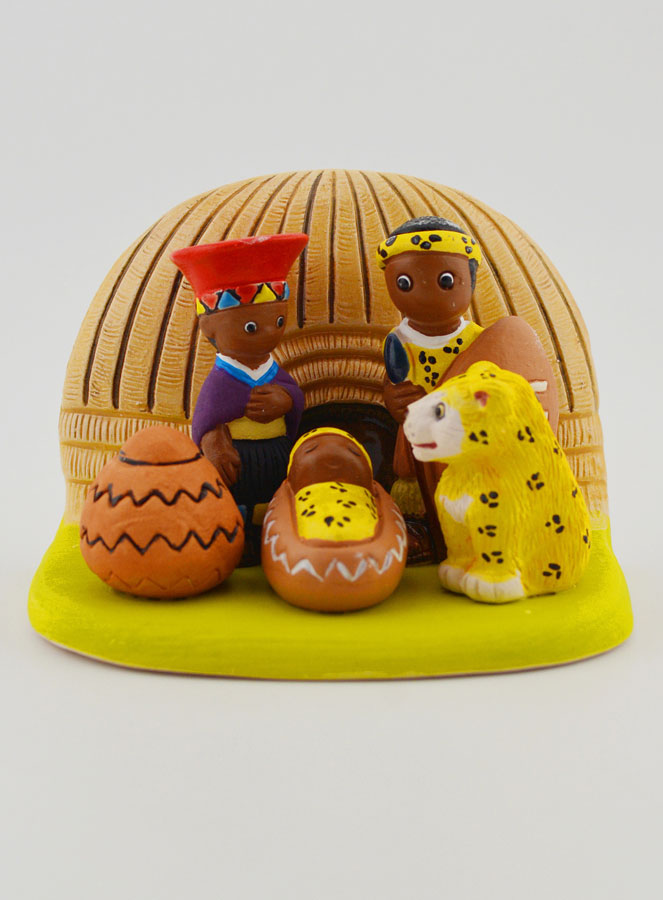 Crèche de Noël du Monde - Nativité d'Afrique du Sud (pic 1)