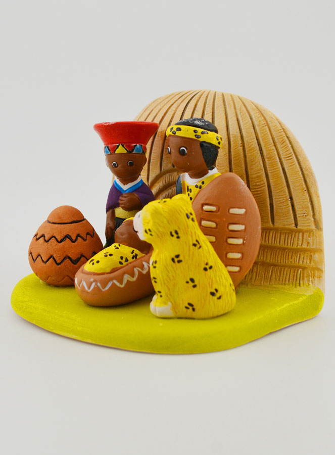 Crèche de Noël du Monde - Nativité d'Afrique du Sud (pic 3)