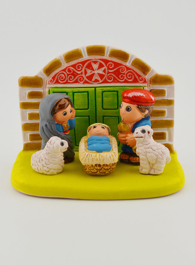 Crèche de Noël du Monde - Nativité Malte (pic 1)