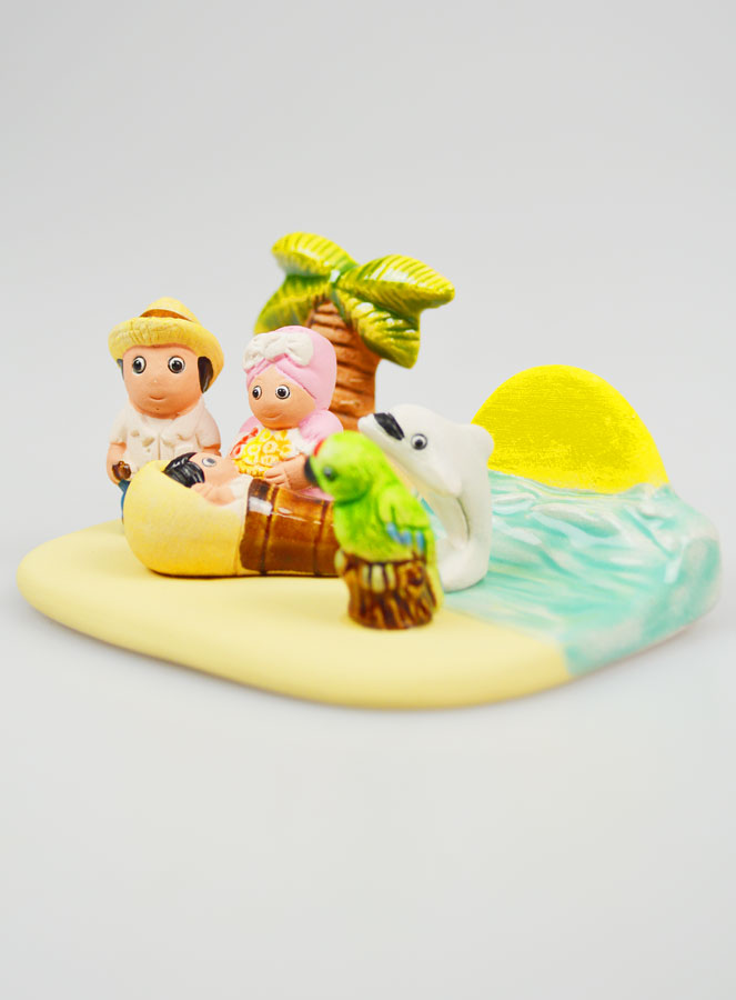 Crèche de Noël du Monde - Nativité Cuba (pic 3)