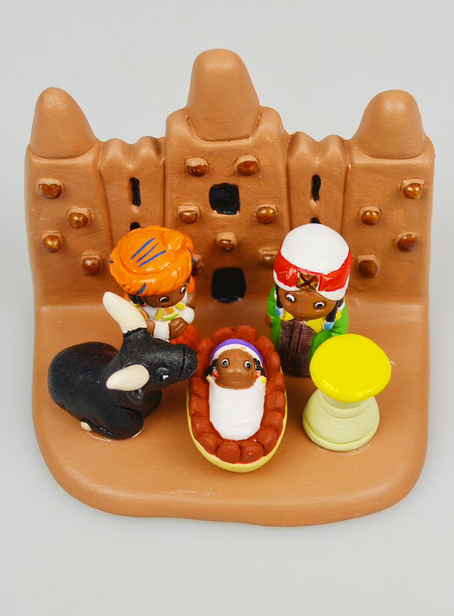 Crèche de Noël du Monde - Nativité Mali (pic 2)