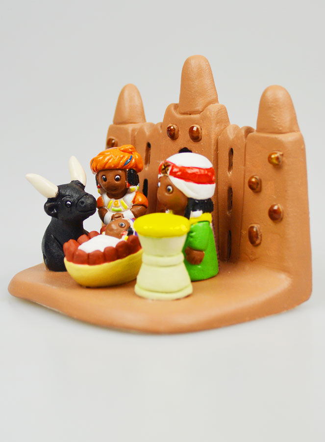 Crèche de Noël du Monde - Nativité Mali (pic 3)