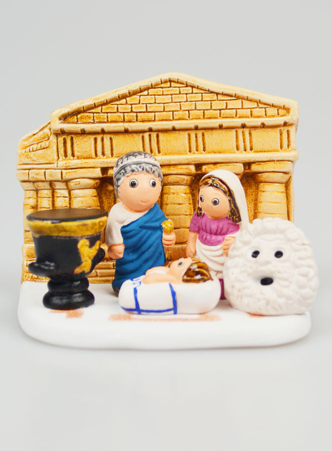 Crèche de Noël du Monde - Nativité Grèce (pic 1)