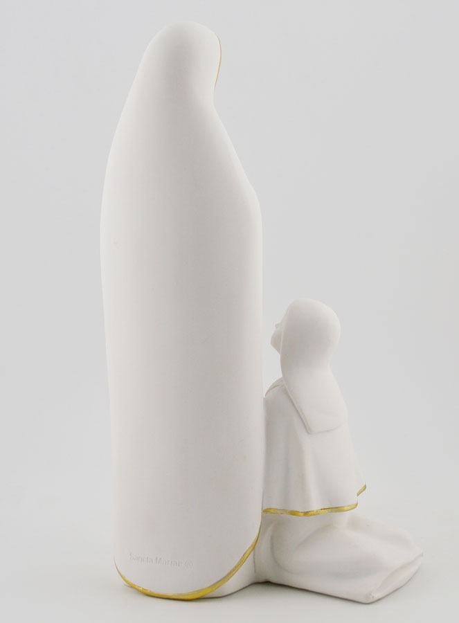 Statue des Apparitions de Notre Dame de Lourdes - 20 cm (pic 4)