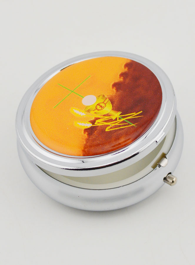 Custode Hostie Orange - Croix et Pain de la Vie (pic 4)