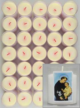 24 Bougies Veilleuses - Saint Antoine de Padoue (pic 1)