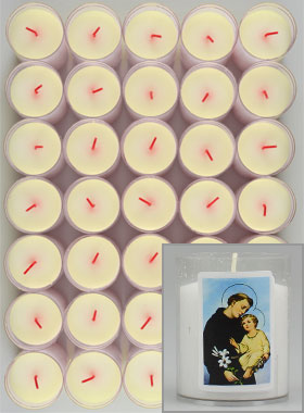 48 Bougies Veilleuses - Saint Antoine (pic 1)
