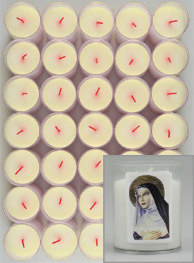 48 Bougies Veilleuses - Sainte Rita (pic 1)