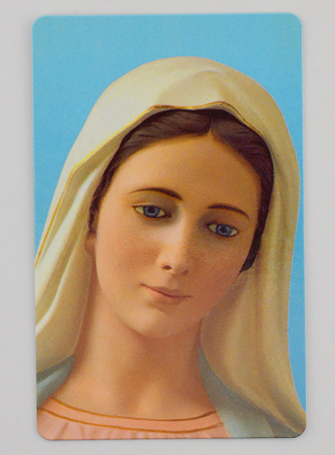 Lot de 10 Cartes de Prière - Réjouis-Toi Marie (pic 3)
