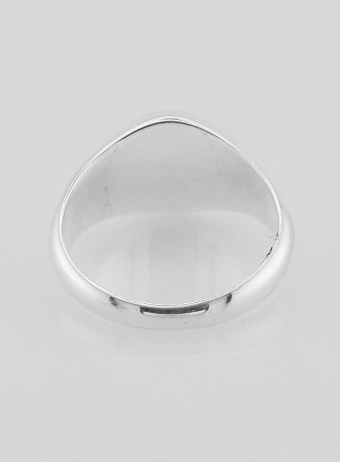 Bague Chevalière Croix du Christ en Argent Massif - Taille 58 (pic 4)
